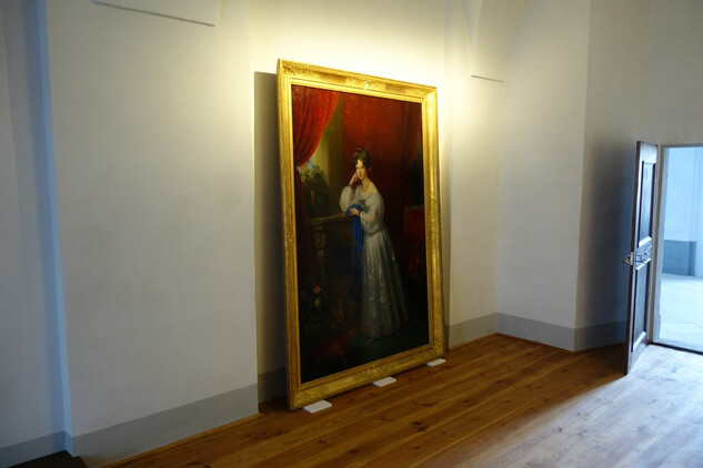 Nový konvent, expozice Windischgrätzů - restaurovaný obraz Eleonory